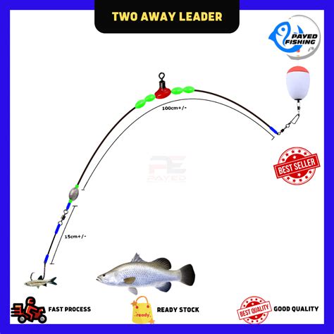 perambut umpan hidup  bait leader matakailpelampungladung cm