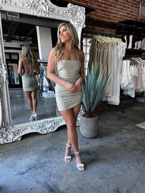 Sukie Open Back Mini Dress FINAL SALE – Southern Alternative