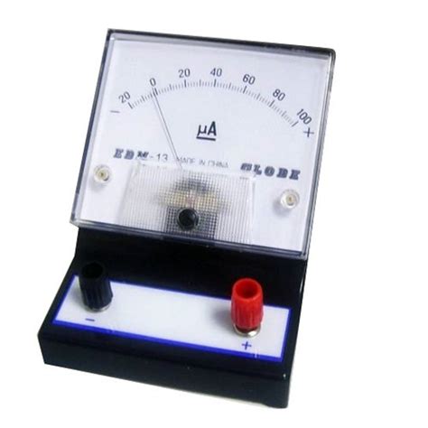 Om Physics Lab Instruments Dc Micro Ammeter For Laboratory Model Name