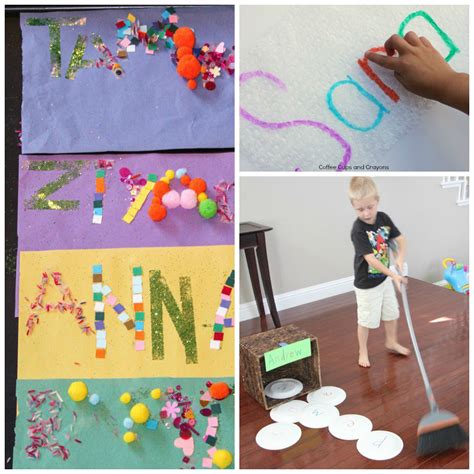 Name Crafts For Kindergarten