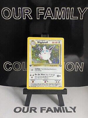 Wigglytuff Jungle Pokemon Card