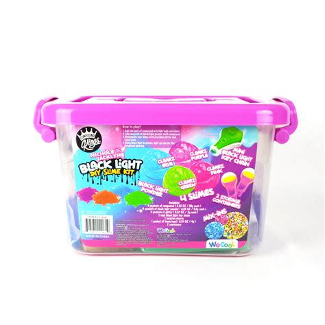 Compound Kings Nichole Jacklyne Black Light Diy Slime Kit Wecool Toys
