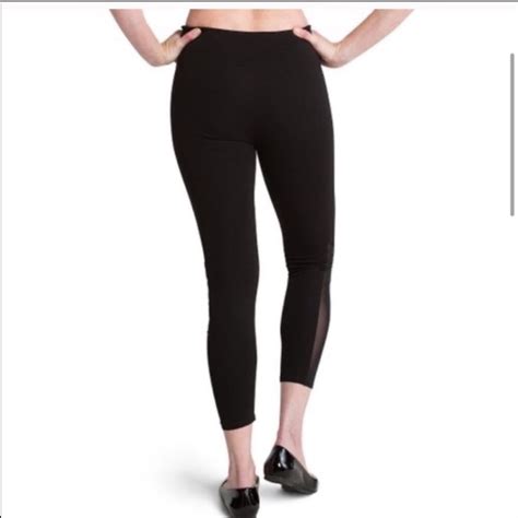 Spanx Assets Red Hot Label Mesh Insert Leggings Gem