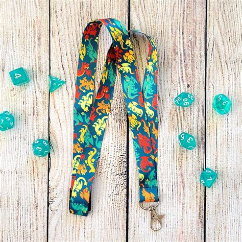 Dragons Lanyard Paolas Pixels