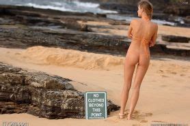 Carli Banks Flashes In Her Tiny Thong Bikini At The Beach Porn Pictures Xxx Photos Sex Images