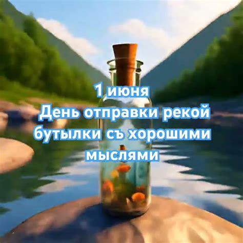 Бутылка желаний: праздник отправки бутылок по реке. - YouTube