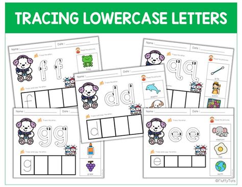 78 Pages Of Fun Polar Bear Tracing Letters Preschool Activities
