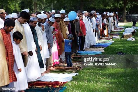 Eid Al Fitr Prayers And Celebration In Brooklyn Photos And Premium High Res Pictures Getty Images