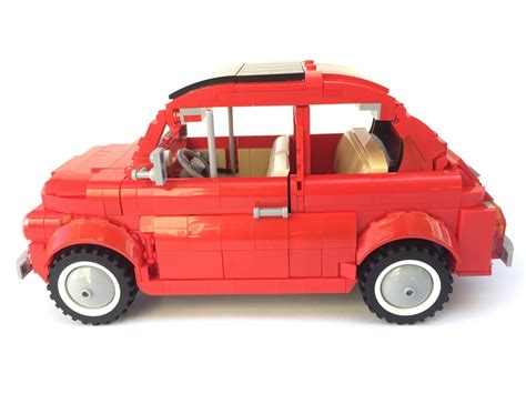 LEGO Fiat 500 L - The Awesomer