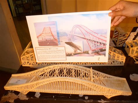 Model Bridge Popsicle Sticks