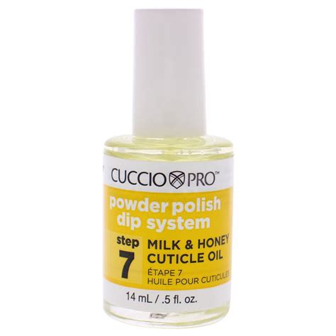 Cuccio Colour Pro Powder Polish Dip System Milk And Honey Cuticle Oil