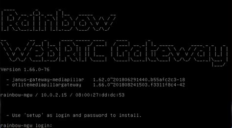 Voip Calling Webrtc Gateway Installation On A Standalone Pc Rainbow