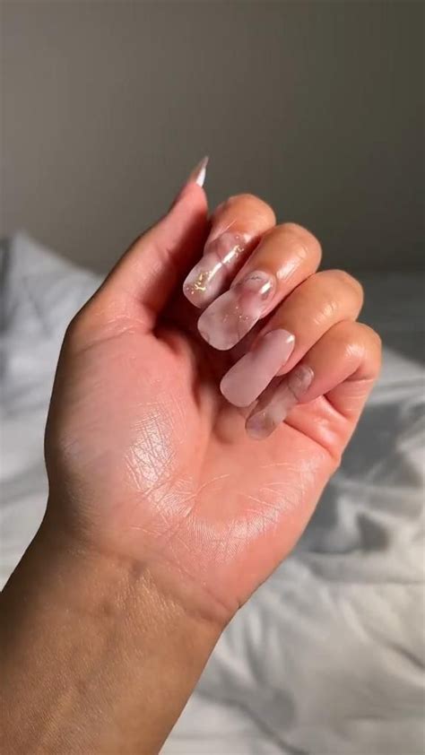 Easy Nails Design Tutorial No Need To The Salon Video Nail Colors Nail Designs Nude Nails