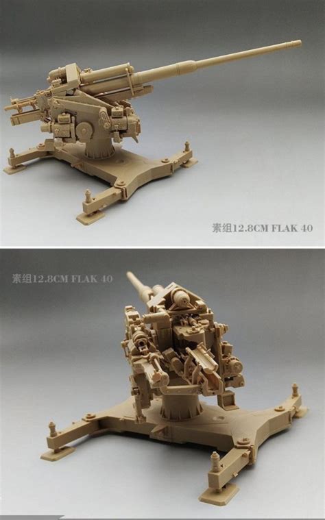 Amusing Hobby 35A020 12.8cm Flak 40 & FuMG 39D sklep modelarski Plastmodel