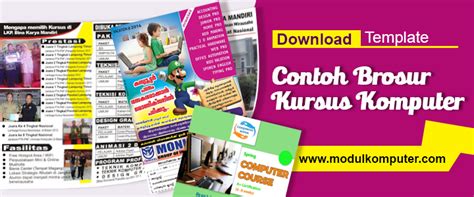 Brosur Kursus Komputer