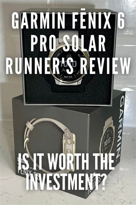 Обзор Garmin Fenix 6 Pro Solar