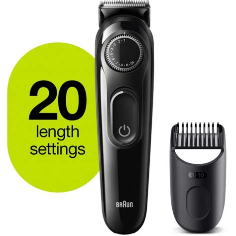 Braun BT3322 BeardTrimmer 3 with Precision Dial Beard Trimmer