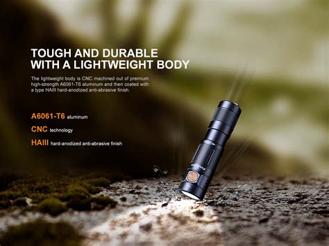 Fenix E09R Rechargeable EDC Flashlight - 600 lumens - Fenix Lighting