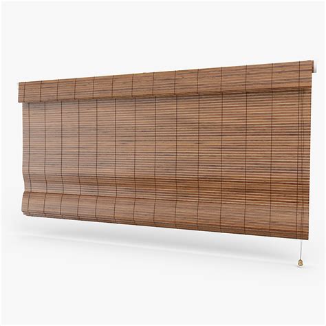 Bamboo Blinds 3d Model 8 Obj Max Fbx C4d Free3d