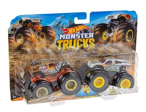 Pack Hot Wheels Monster Trucks Hw Safari Vs Wild Streak Mercado