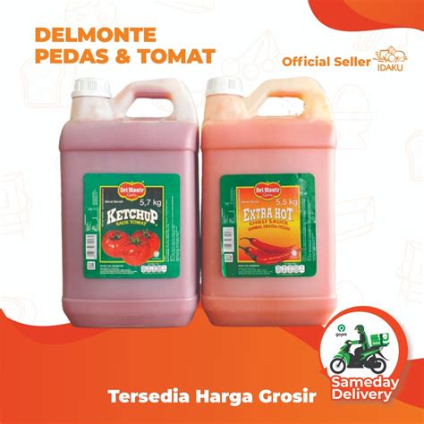 Jual Delmonte Extra Hot Ketchup Tomat Kg Shopee Indonesia
