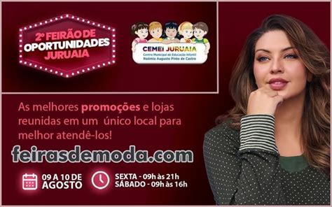 2º Feirão de Oportunidades de Juruaia Capital da Lingerie Feiras de Moda 2025 Calendário de