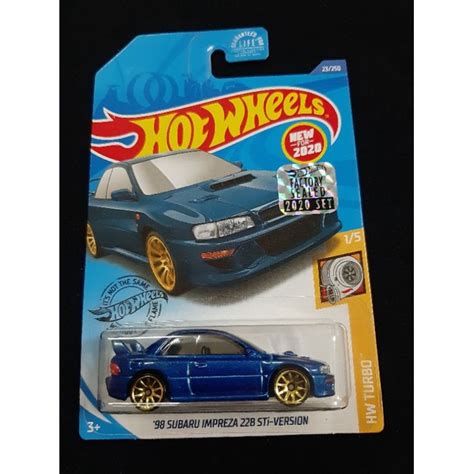 Hot Wheels SUBARU IMPREZA B STi VERSION Shopee Malaysia