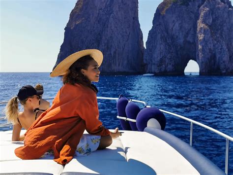 Private Boat Tour In Capri From Positano Excursion Boat Sorrento