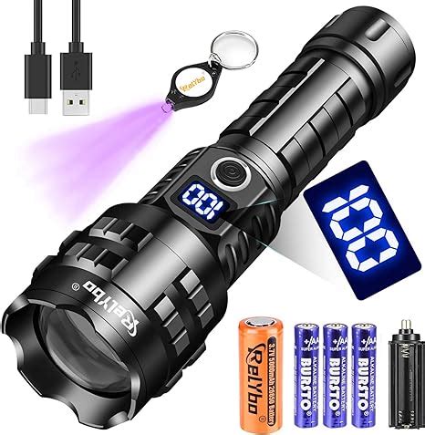 Lampe Torche Led Ultra Puissante Lampe Torche Rechargeable