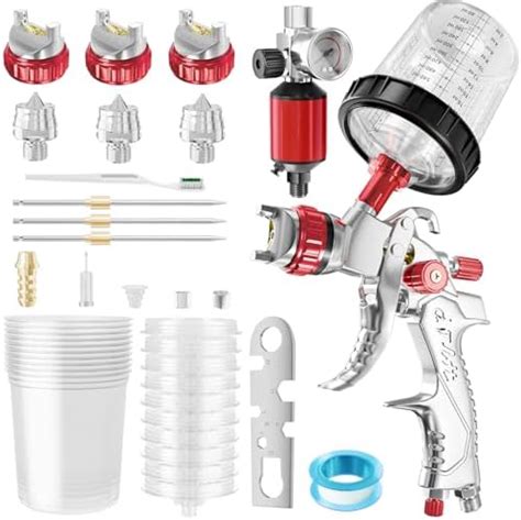 Amazon Bentohkle Hvlp Gravity Feed Air Spray Gun Air Spray Gun