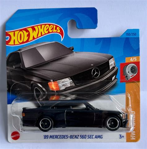 Hot Wheels 89 MERCEDES BENZ 560 SEC AMG