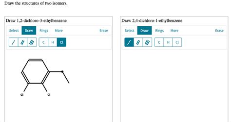 Solved Draw the structures of two isomers. Draw | Chegg.com