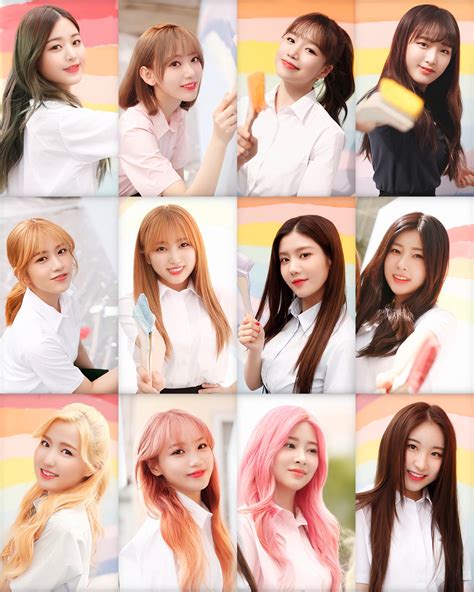 Which Izone Member Are You Iz One Saluda Por Primera Vez De Forma