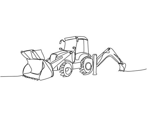 Heavy Construction Equipment Excavator Backhoe Loader Crawler Loader