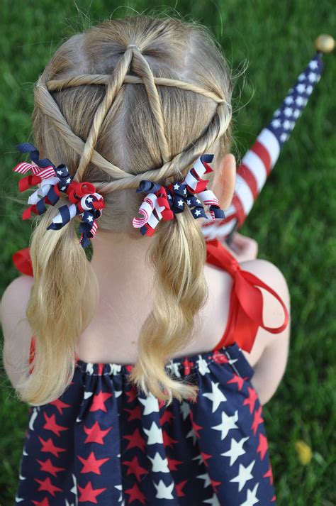 20 Creative 4th of July Hairstyles for Holiday Celebrations 2