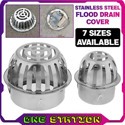 STAINLESS STEEL DRAIN COVER FOR OUTDOOR BALCONY ROOFTOP FLOOR ANTI-BLOCK FLOOR DRAIN FLOOR TRAP ...