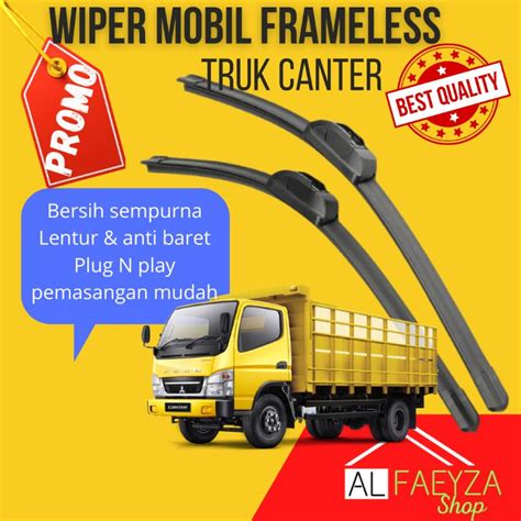 Jual Wiper Kaca Mobil Frameless Truk Canter Ps Ps Ps Fuso