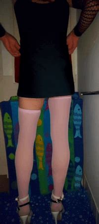 Black Nighty Pink Stockings And White Heels 28 Nude Pics XHamster