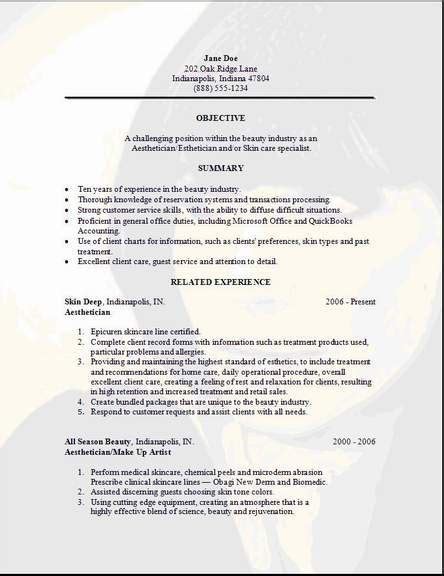 resume formatexamplessamples  edit  word
