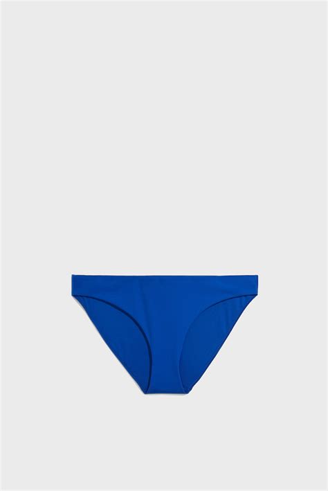 Женские синие трусики от купальника BIKINI Calvin Klein KW0KW02044 MD Fashion