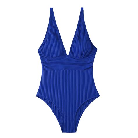 BUIgtTklOP One Piece Bikini Set For Women Women S Bikini Solid Color Printed One Piece Swimsuit