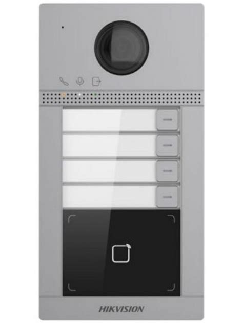 Hikvision DS-KV8413-WME1(B)/Flush IP вызывная панель на четырех ...