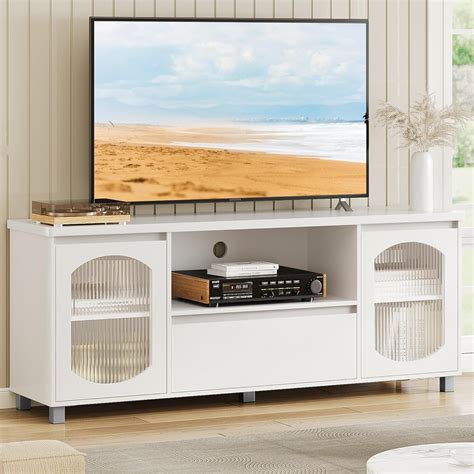 open shelf tv console 5
