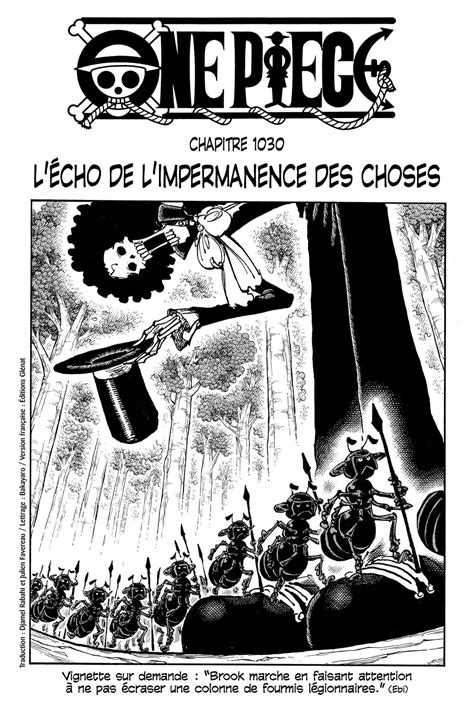 One Piece Chapitre 1030 VF - Lire One Piece Chapitre 1030 en Ligne Gratuit