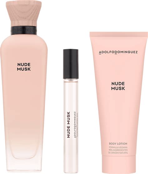 Conjunto Nude Musk Adolfo Dominguez Feminino Beleza Na Web