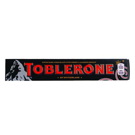 Шоколад темный Toblerone (Тоблерон) 100г мед-миндаль-нуга купить с ...