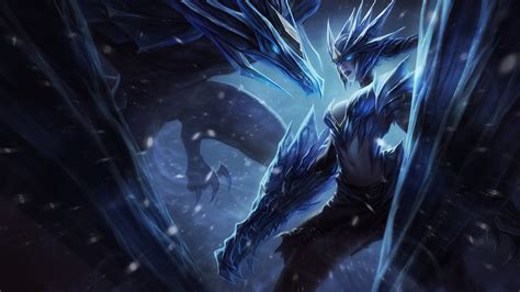 Shyvana The Half Dragon From The League Of Legends Game Art HQ