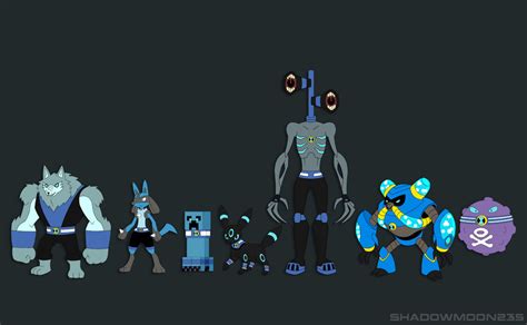 ben  alien collection  shadowmoon  deviantart