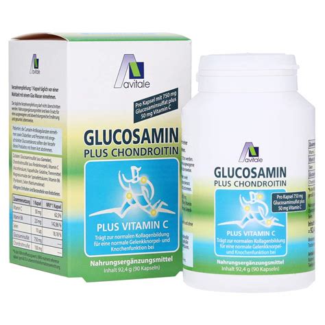 Avitale Glucosamin Mg Chondroitin Mg St Amazon De