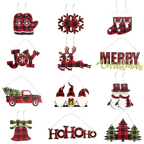 Christmas Tree Buffalo Check Clip Art Plaid Christmas Trees By Clip